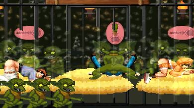 KOF Femboy Goblin Gangbang