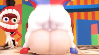 Big-dicked demon fucks angelic virgin!