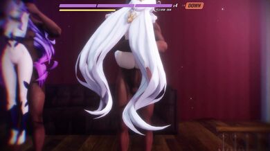 Busty Kiana & Shy Sirin Take on the XXX Hardcore Challenge in Ultra HD!