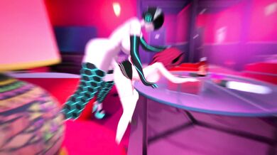 Android's Huge Penis Ravishes Adorable Goat Girl