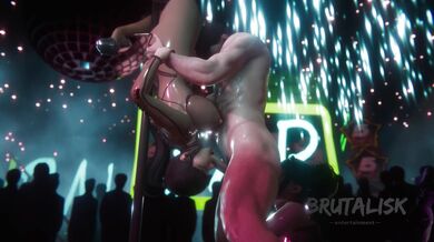 Massive Cocks Stretching Tight Assholes in Space