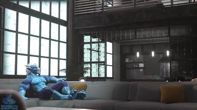 The Insatiable Dick Guzzler and His Expanding Oral Fixation Animation.