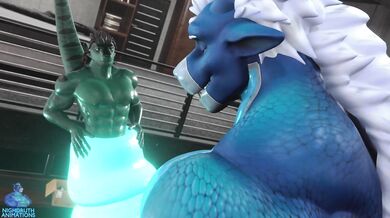 The Insatiable Dick Guzzler and His Expanding Oral Fixation Animation.