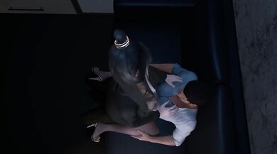 Sexy Witch in a School Uniform Caught on Camera