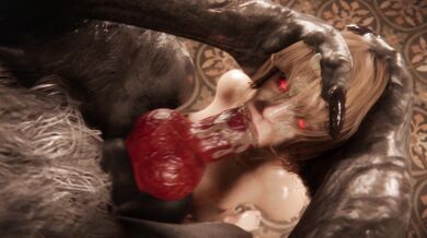 Ashley's Furry Fiend: A Rekin3D Werewolf Bukkake Adventure