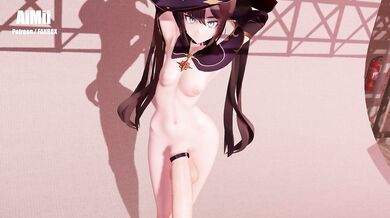 Grotesque Mona Gyrates Her Phut in a Futanari Dance Showcase