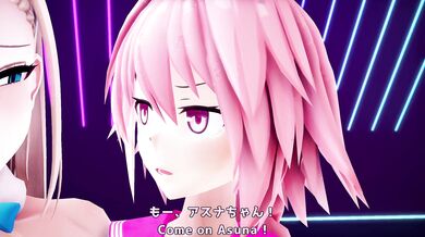 Astolfo's Monster Cock Pounds Asuna in 'Chupi'