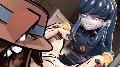 Mimi Sentry gets nailed by Silent Sins while Jane watches