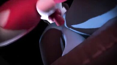 Dominating the Den with their Dicks: A Wolf and a Luxray Show Off their Supernatural Sizes in a Night of Passionate Pleasure