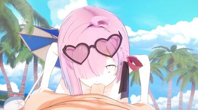 Luna's Blowjob Service: Live on Hololive