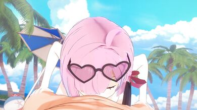 Luna's Blowjob Service: Live on Hololive