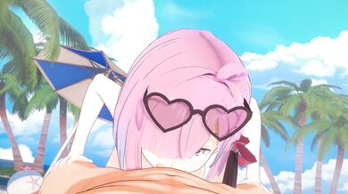 Luna's Blowjob Service: Live on Hololive