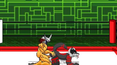 Digimon WarGreymon conquers Saber with his huge cock and claims her as his trophy