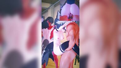 Bouncy Blonde Ellen Joins the Mile-High Club with her Giant Cock