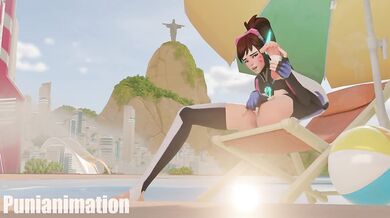 'One Hand Masturbation on the Beach'