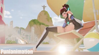 'One Hand Masturbation on the Beach'