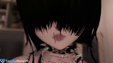 Horny Goth MILF Gives Hot Blowjob and Fucks Son's Friend From Behind in 3D!