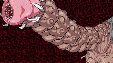 Animated Cock Eating Frenzy