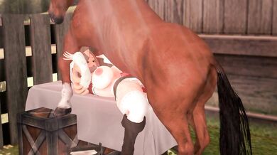 Stable Slut vs. Horny Steed: A Hero's Bestial Banging Adventure