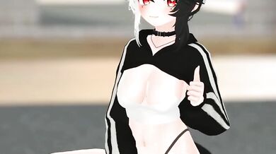 Lustful Lips and Bouncing Balls - A VTuber's Hentai Adventure