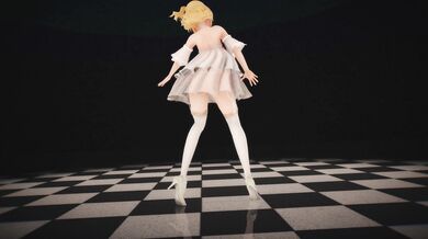 Kagamine Rin and Hibiki Dance (000MMD)