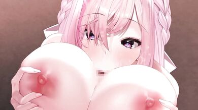 Busty Idol Gets Dick-Squeezing Treatment in the Office!
