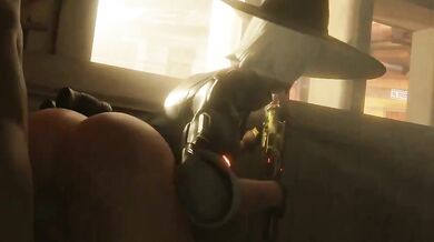 Ass-cheek peep: A voyeur's fantasy fulfilled