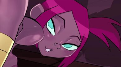 Sari Bumbles with Bumblebee in Animated Hentai Adventure