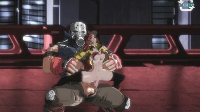 Massive Brute Lifts Sex Doll in Frenzied Hentai Porn Video