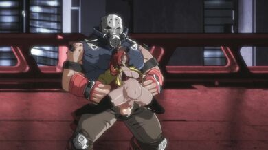 Massive Brute Lifts Sex Doll in Frenzied Hentai Porn Video