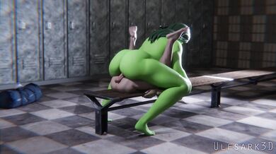 She-Hulk's Wet Trap [Ulfsark3D]