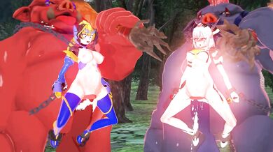 Monstrous Ride: Jeanne and Aguilera's Hellish Fuck Fest