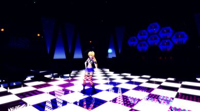 Hamselvish's Horny Touch on Shimakaze's Body in 'R15 MMD'