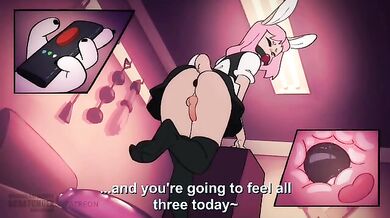 Lustful Lesbian Love Triangle in the Bedroom, with Phones and Trap Music!