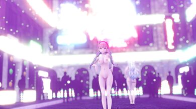 (Aqua & Lamy) Public Nudity Sex Romp Caught on Tape During Raucous Performance [NSFW]