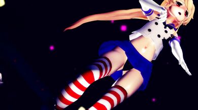 Furious Fucking with the Marine Bloomers by Shimakaze in MMD R15 Porn Video