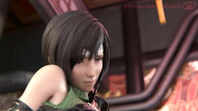 Yuffie Gets a Taste of Scarlet's New Toy (FFVII REBOOT)