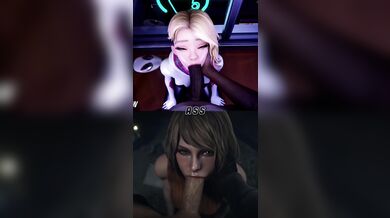 Gwen Stacy Goes Wild on Ashley Graham in a Hot PMV!