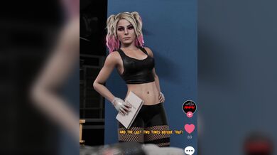 'Alexa Bliss and her Sexy Female Lover Share a Thick and Juicy Three-Way with an Excited Guy'