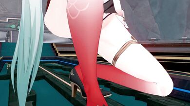 Little Girl Gets Her First Taste of Haniwa's Hard Dick in the Garden