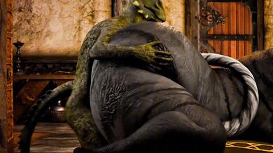 The Lizard Queen and her Kitty Companion: A Tale of Reptilian Love