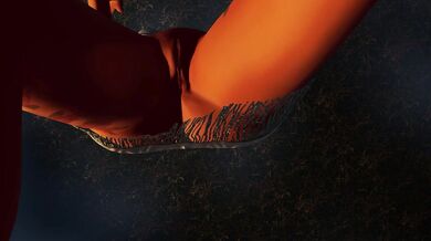 One-handed selfie with a tight pussy