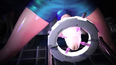 Juno the Futanari Fucks Virtual Brigitte and Sex Doll Brigitte in 'FGGB 46'