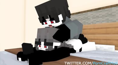 Minecraft Bitch Gets Fucked in the Ass Animation