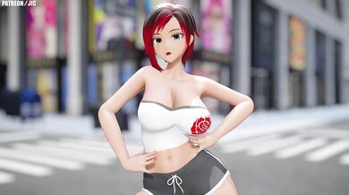 Jailbait Tomboy Rubs Her Clit to 'Ruby Dancing'