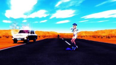 Queen Fucker: Shimakaze's Anal Romp with Hamselvish in R15 MMD