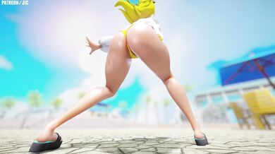 Yang and Blake's Sexy Dance-Off (Lesbian Love)