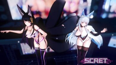 Musashi and Shinano: Baam Sex & Dance