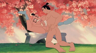 Mulan's Captain Li Shang and Ming Dynasty General Hua Zhou Get It On!
