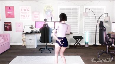 Big Tits Blowjob Queen Stuns with her Mouth-Watering Fellatio Skills in 'Virtually Addicted to Sex' Part 1 [3D Player 03]